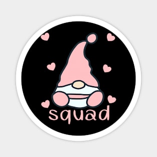 Funny Gnome Birthday Squad Group Magnet